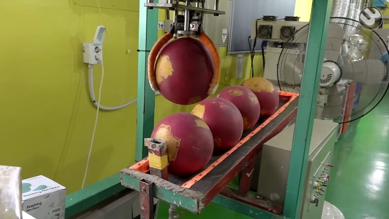 How Bowling Balls Are Made Factory